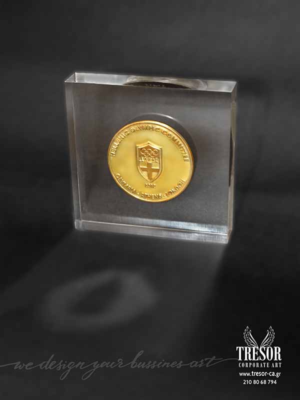 Tresor Corporate Art Δώρο τιμής ένεκεν Τιμητική πλακέτα Ευχαριστήρια δώρα Πλακέτα με εκτύπωση για δώρο Βραβείο με χάραξη Τρόπαια